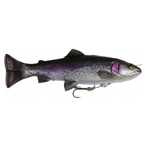 Savage gear gumová nástraha pstruh 4d line thru pulsetail trout ss rainbow trout-dĺžka 16 cm 51 