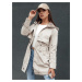 FASHLOVE dámska bunda parka šedá Dstreet TY4393