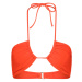 Alife and Kickin Bikinový top  oranžovo červená