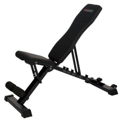 HAMMER FOLDING BENCH FORCE 2.0 Posilňovacia lavica, čierna, veľkosť