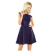Tmavě modré šaty s krajkou model 5277175 XXL - numoco