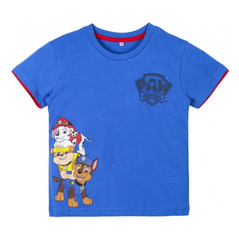 Chlapčenské bavlnené tričko PAW PATROL, 2200008885 Cerda