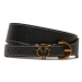 Pinko Dámsky opasok Tamboril H3.5 Belt . 20242 PLT01 103801.A158 Čierna