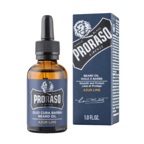 PRORASO Olej na bradu azur lime 30 ml