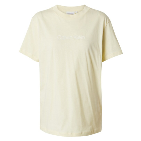 Calvin Klein Tričko 'HERO'  žltá / biela