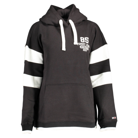 Čierna mikina Tommy Hilfiger s kapucňou