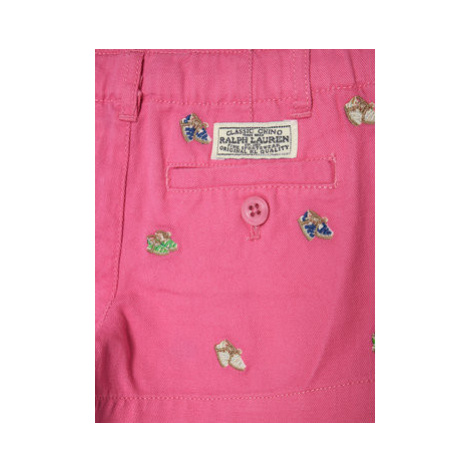 Polo Ralph Lauren Bavlnené šortky Schif 311784535 Ružová Regular Fit