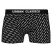 Men's Boxer Shorts 5-Pack White/Black/Lettering/Striped/Striped