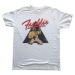 Freddie Mercury Tričko Triangle Unisex White