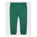 United Colors Of Benetton Teplákové nohavice 3JLXGF016 Zelená Regular Fit