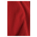 M544 Maxi šaty s rázporkom na nohách - tehlovo červené