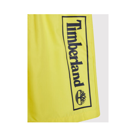Timberland Plavecké šortky T24B90 D Žltá Regular Fit