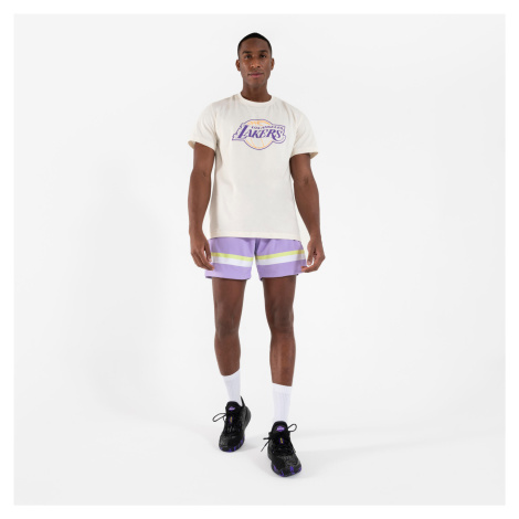 Basketbalové šortky SH 900 NBA Lakers muži/ženy fialové TARMAK