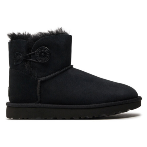 Ugg Snehule W Mini Bailey Button II 1016422 Čierna