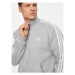 Adidas Mikina Essentials Fleece 3-Stripes IJ8905 Sivá Regular Fit