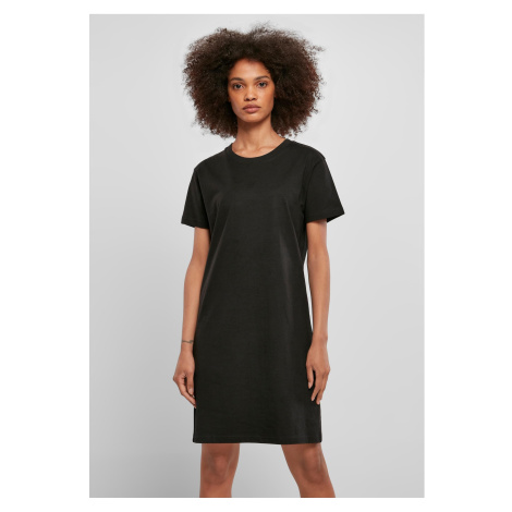 Women's dress made of recycled cotton black Urban Classics