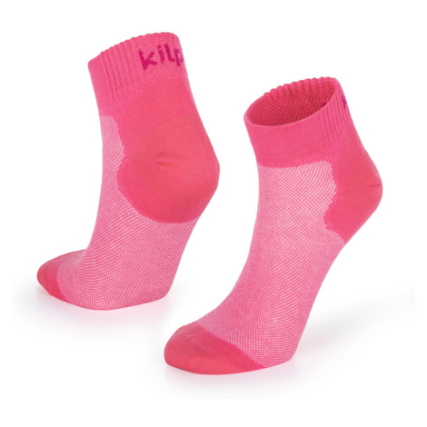 Kilpi MINIMIS-U Unisex bežecké ponožky RU0903KI koralová