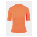 Oranžové tričko so stojačikom Pieces Nukisa