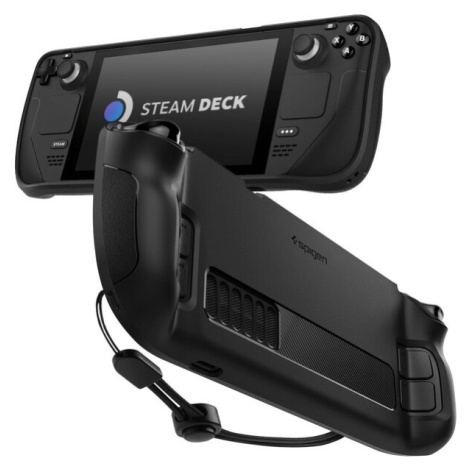 Spigen Rugged Armor ochranný kryt pre Steam Deck čierny