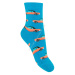 WOLA Vzorované ponožky w44.p01-vz.230 B45