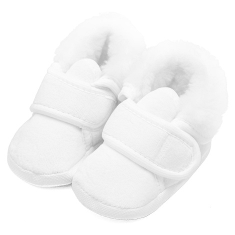 Dojčenské zimné semiškové capačky ku krstu New Baby 6-12 m chlapec 6-12 m, 20C50023