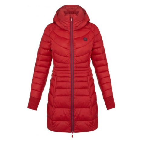Loap JESNA Dámsky zimný kabát, červená, veľkosť