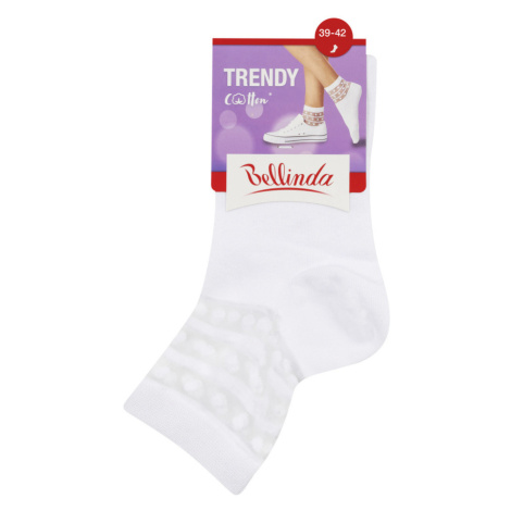 BELLINDA Dámske ponožky trendy 39-42 biele 1 kus