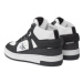 Calvin Klein Jeans Sneakersy Basket Cupsole High Mix Ml Fad YW0YW01300 Čierna