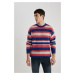 DEFACTO Standard Fit Striped Crew Neck Sweater