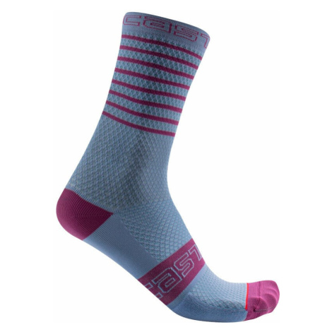 Castelli Superleggera W 12 Sock Violet Mist L/XL Cyklo ponožky