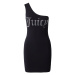 Juicy Couture Šaty 'ALMA'  čierna / strieborná