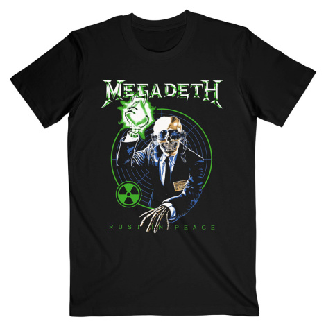 Megadeth tričko Vic Target RIP Anniversary Čierna