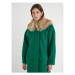 InWear Vlnený kabát Mianal 30107404 Zelená Relaxed Fit