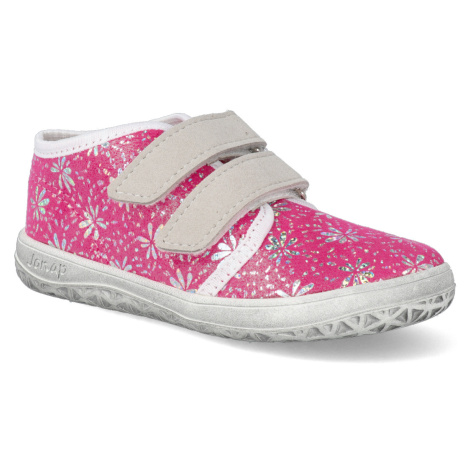 Barefoot tenisky Jonap - B17 pink flower