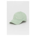 Bavlnená čiapka Champion 805558 zelená farba, s nášivkou