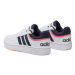 Adidas Sneakersy Hoops 3.0 GW3037 Biela