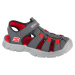 Sivé chlapčenské sandále Skechers Relix Sandal 406521L-CCRD