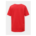 Červené tričko s potlačou Jacqueline de Yong Mille