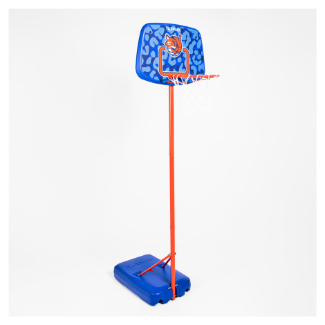Detský basketbalový kôš na nastaviteľnom stojane K500 Aniball 130-160 cm modrý TARMAK