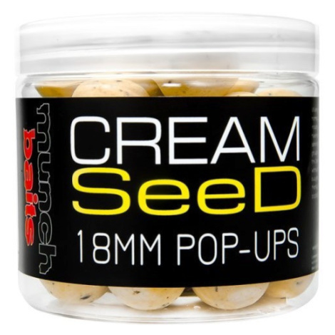 Munch baits plávajúceí boilies pop-ups cream seed 200 ml-18 mm