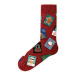 Dámské ponožky model 16237752 Červená UNI - John Frank