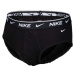 Nike EDAY COTTON STRETCH BRIEF 3PK Pánske slipy, čierna, veľkosť