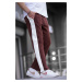 Madmext Light Brown Striped Basic Men's Tracksuit 6525