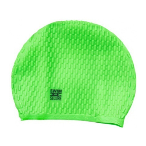 Plavecká čiapka swim secure bubble swim hat zelená