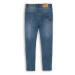 Dievčenské džínsové nohavice s elastanom, Minoti, Wilderness 7, modrá - | 3/4let