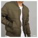 Bunda Urban Classics Basic Quilt Bomber Jacket Olive