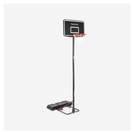 Basketbalový kôš na nastaviteľnom stojane 220-305 cm B100 Easy čierny TARMAK