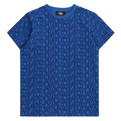 Karl Lagerfeld Tričko  modrá / tmavomodrá