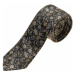 Čierna pánska elegantná kravata BOLF K100