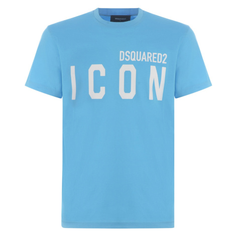 DSQUARED2 Icon Logo Blue tričko Dsquared²